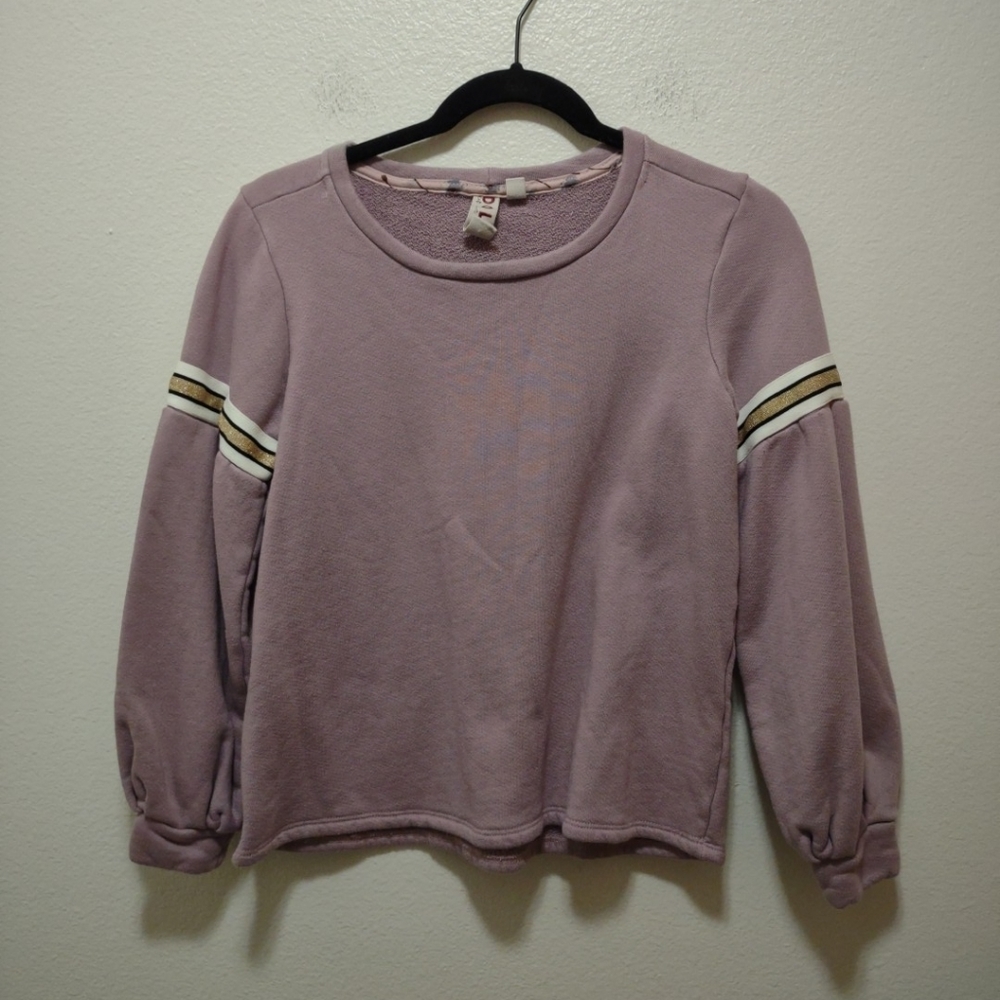Dolan Purple Crew Neck Sweatshirt Small